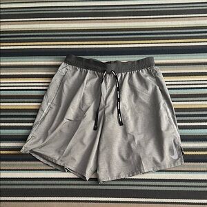 Nike Gray running Shorts Lightweight Elastic Waist